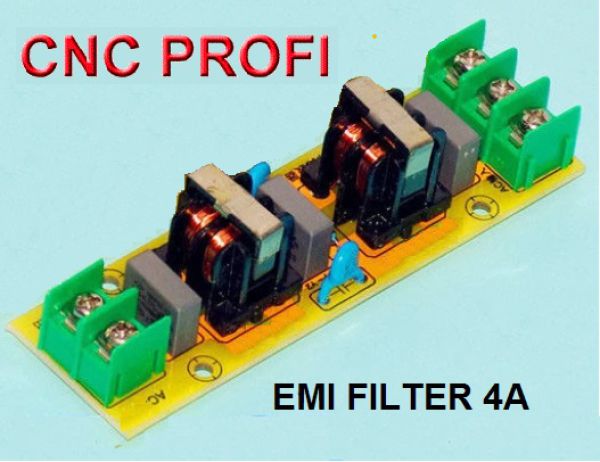 Protection board - protection against electrical disturbance up to 4A e.g. when switching on plasma torches